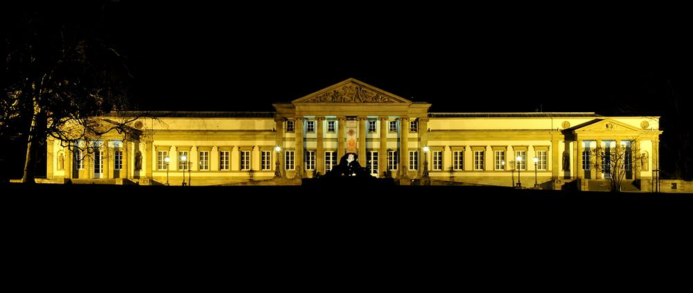 Schloss Rosenstein Stuttgart Blick vom Schlossgarten