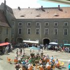 Schloss Rothschönberg am 26.6.16, Schlössertour der Sächsischen Zeitung, Antik und Trödelmarkt