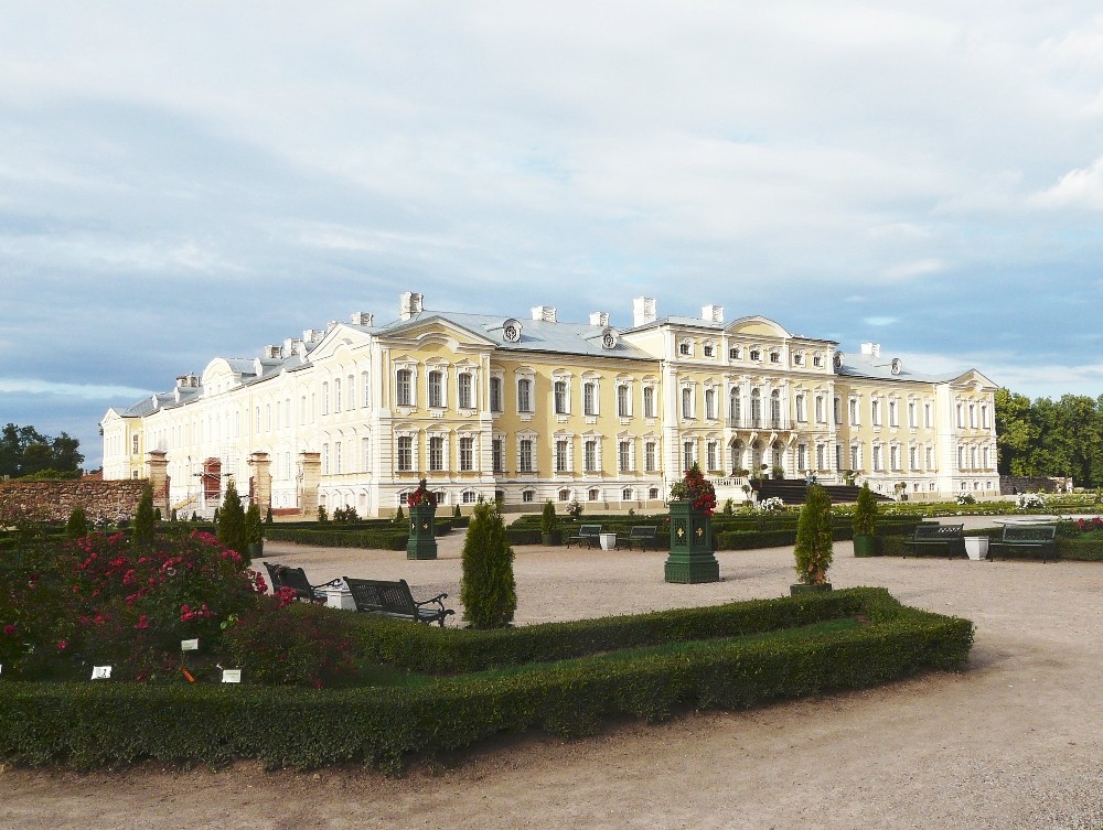 Schloss Rundale bei Riga/Lettland