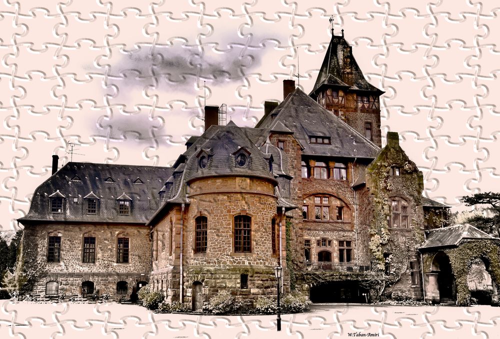 Schloss Saareck in Mettlach  "Landkreis Merzig-Wadern (Saarland) "