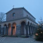 Schloß Sakrow im Nebel IV Die Kapelle