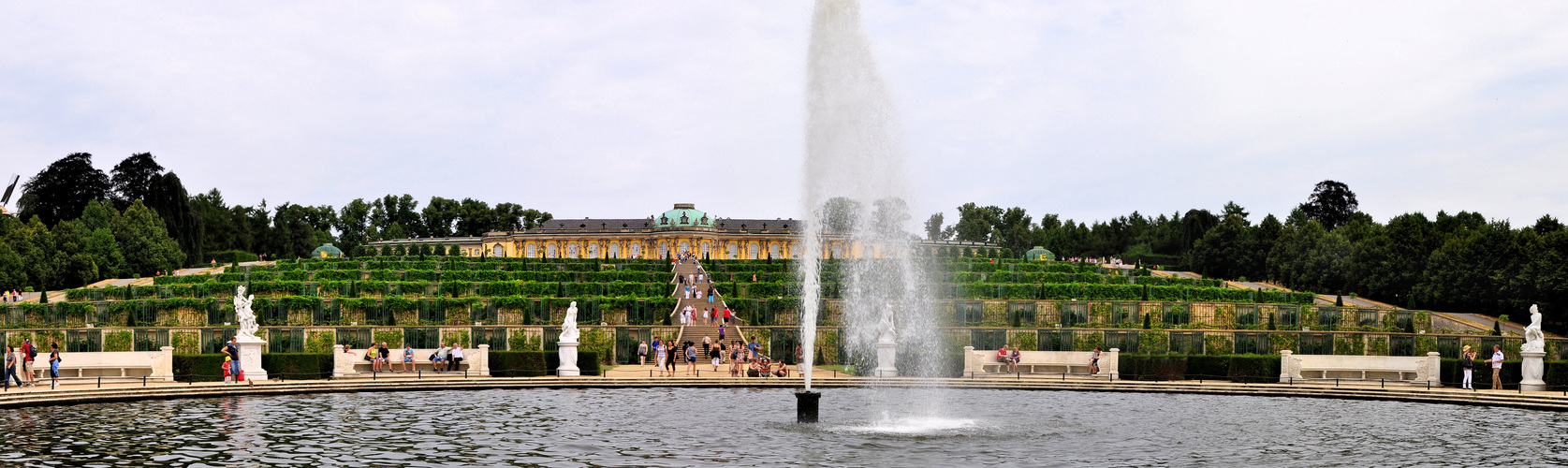 Schloss Sanssouci~~~~~~# 1 Panorama