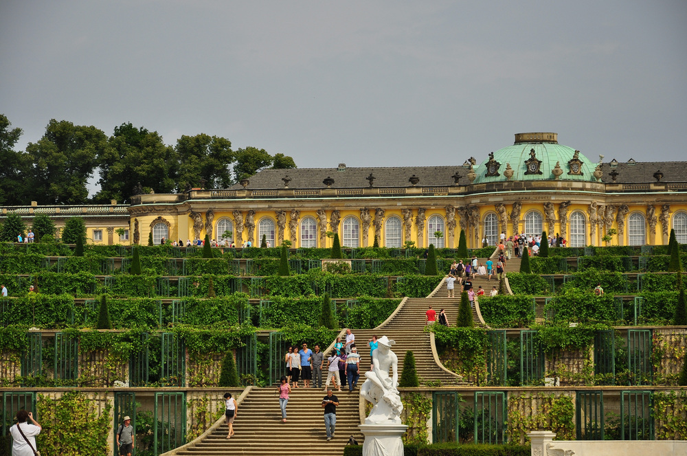 Schloss Sanssouci 2 Foto & Bild architektur, schlösser
