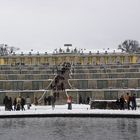 Schloss Sanssouci am Neujahrstag