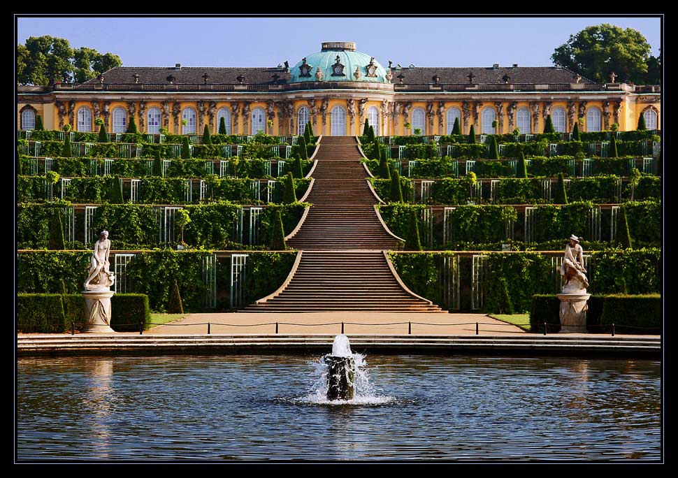 Schloss Sanssouci Foto & Bild | architektur, schlösser & burgen ...