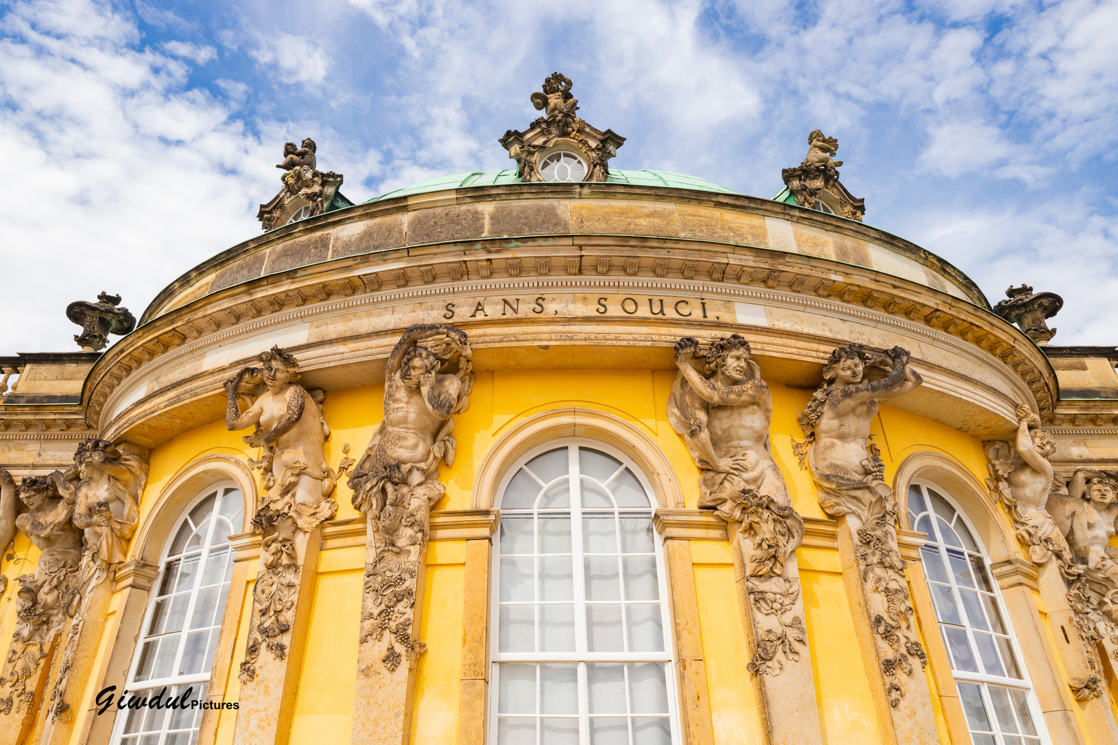 Schloss Sanssouci (Detail)