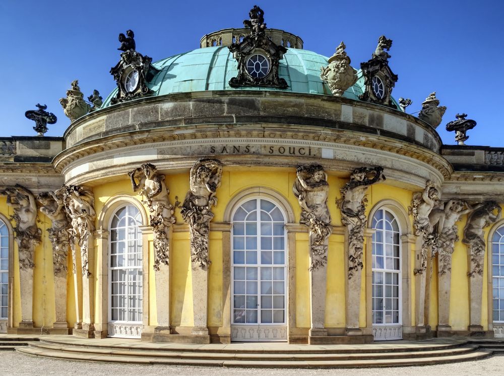 Schloss Sanssouci (Detail)