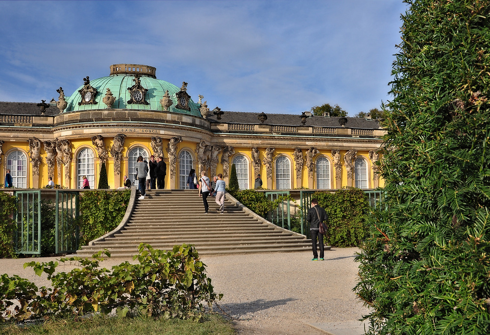 Schloss Sanssouci.......