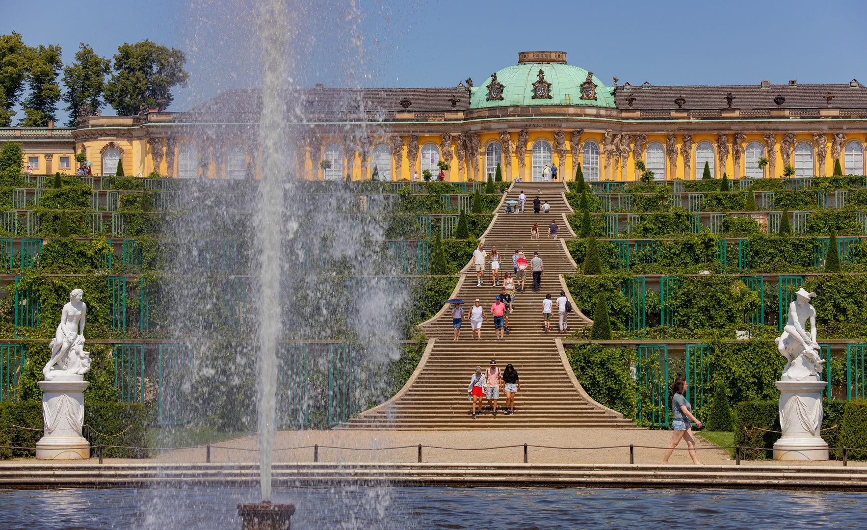 Schloss Sanssouci in Potsdam