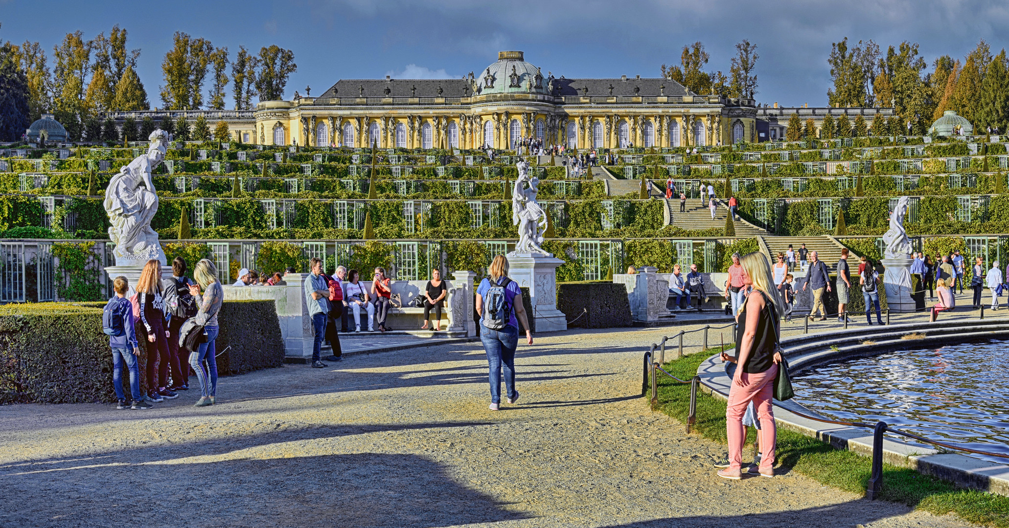 Schloss Sanssouci in Potsdam