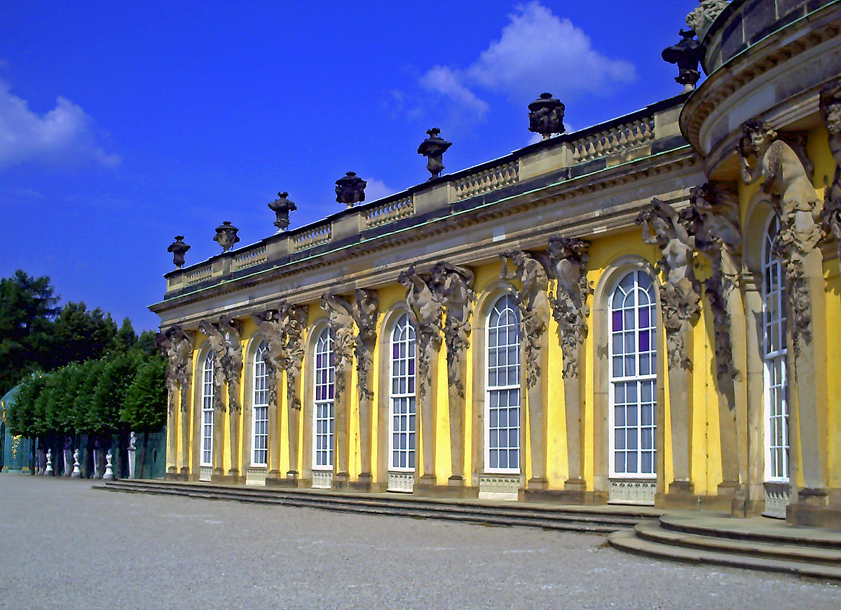 Schloß Sanssouci in Potsdam