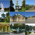 Schloß Sanssouci mit Park und Chinesischem Teehaus in Potsdam