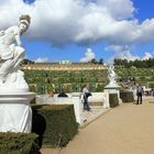 Schloss Sanssouci mit Weinterrassen