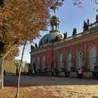 Schloss Sanssouci - Potsdam - im Herbst