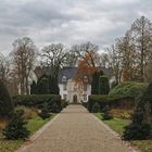 Schloss Schackenborg mit Torhaus und Schlossgarten in Møgeltønder