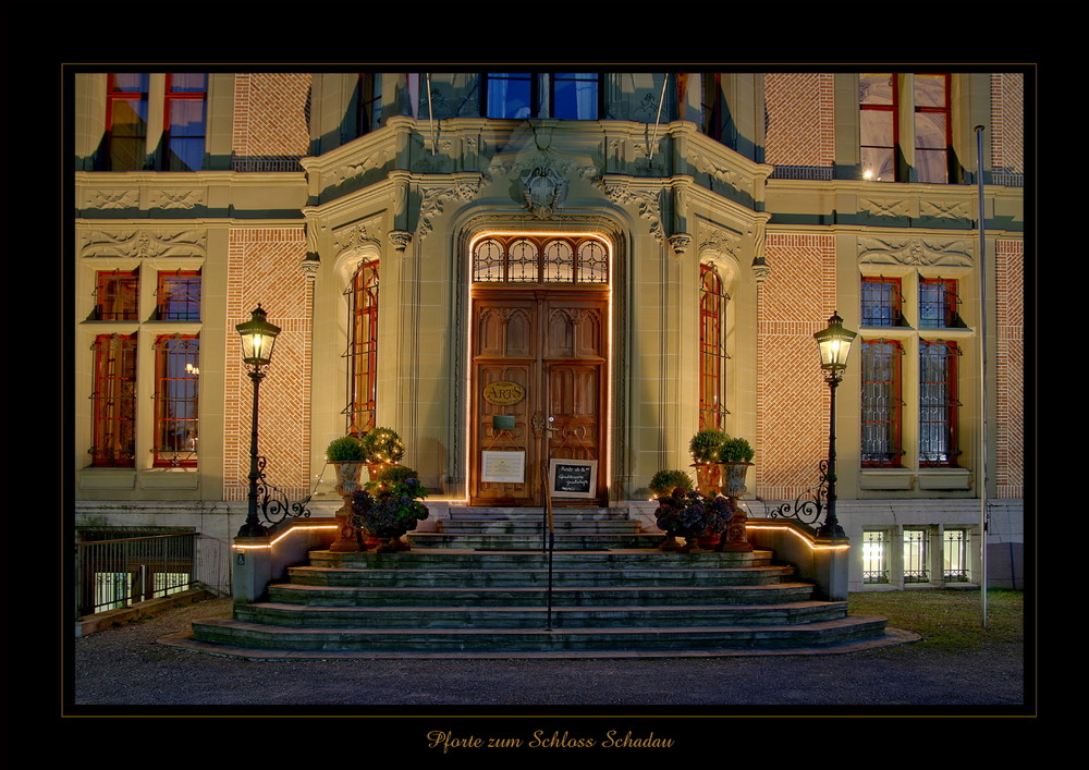 Schloss Schadau am Thunersee