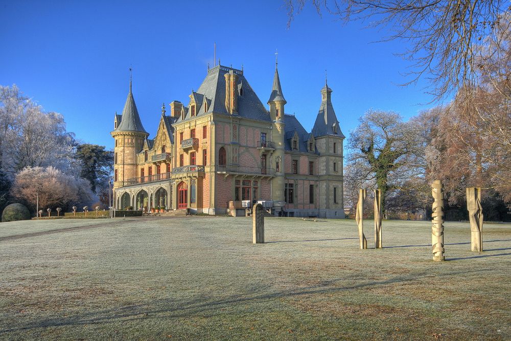 Schloss Schadau im Winter