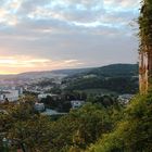 Schloss Schartenfels Sonnenuntergang