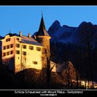 Schloss Schauensee with Mount Pilatus - Switzerland