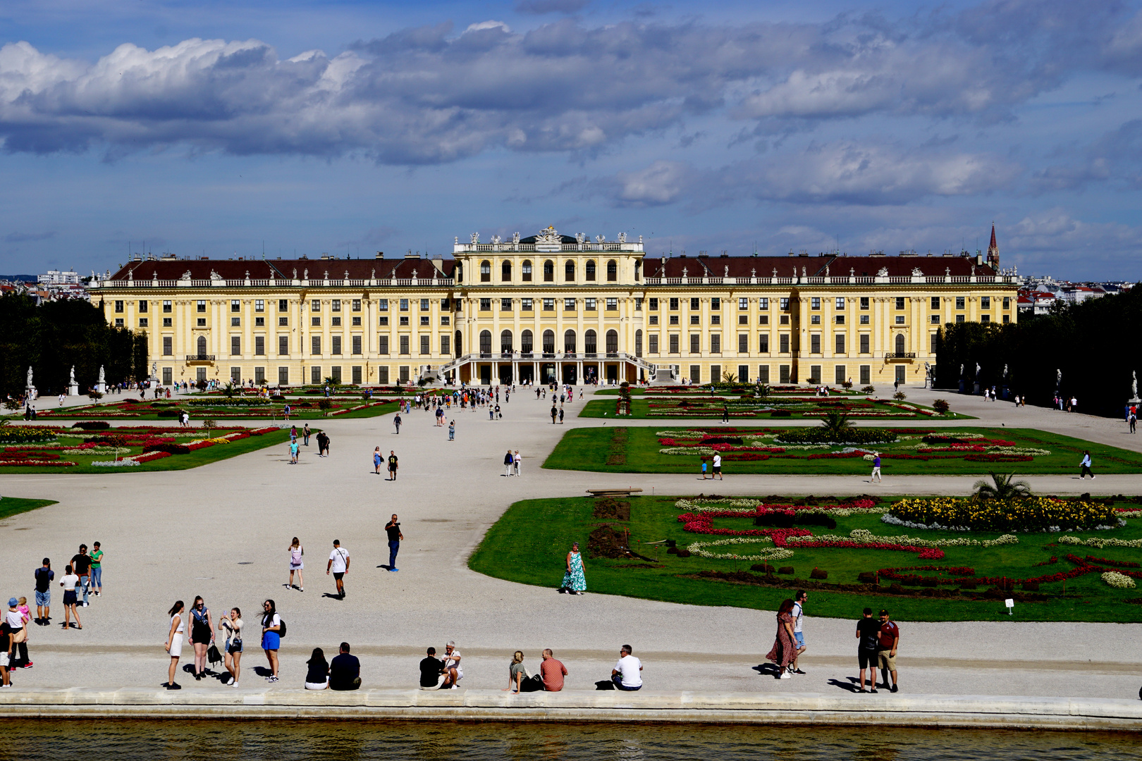 Schloss Schönbrunn im Sept.2023.