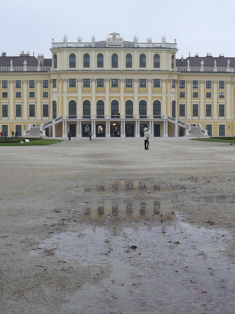 Schloss Schönbrunn im Winter