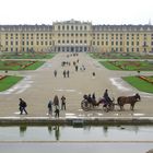 Schloss Schönbrunn mit Fiaker