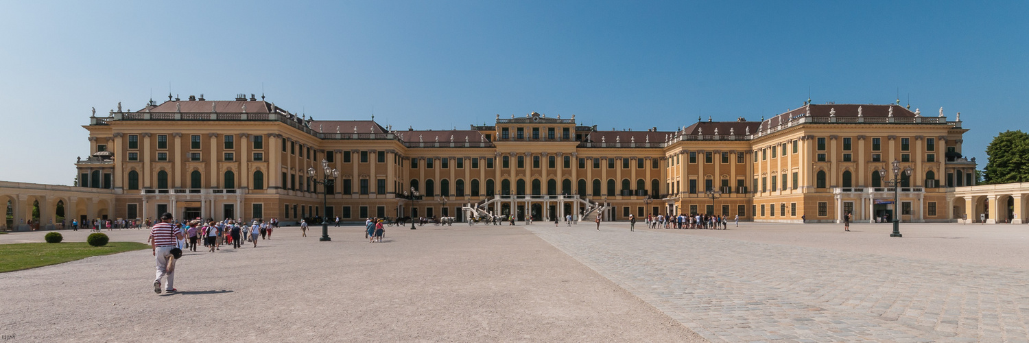 Schloss Schönbrunn - Nordseite