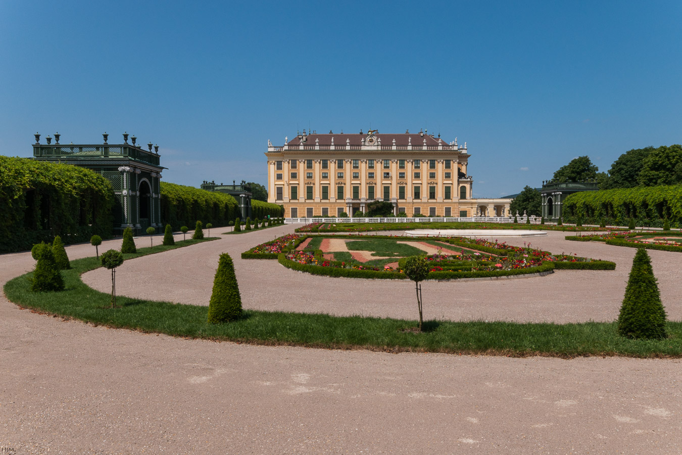 Schloss Schönbrunn - Ostseite