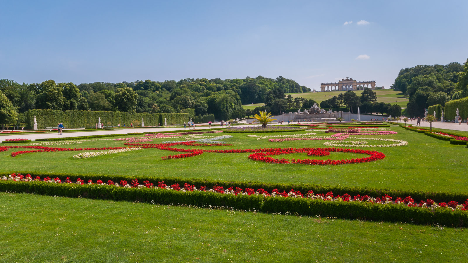 Schloss Schönbrunn - Park und Gloriette