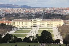 Schloss Schönbrunn von der Gloriette