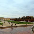 Schloss Schönbrunn von der Neptunbrunnen