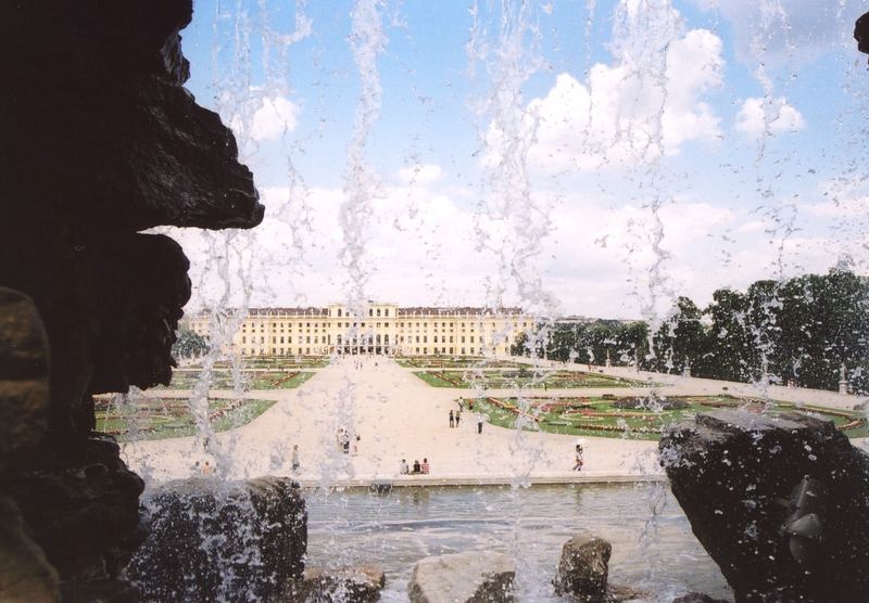 Schloss Schönbrunn von einer anderen Sicht