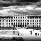 Schloss Schönbrunn - Wien s-w