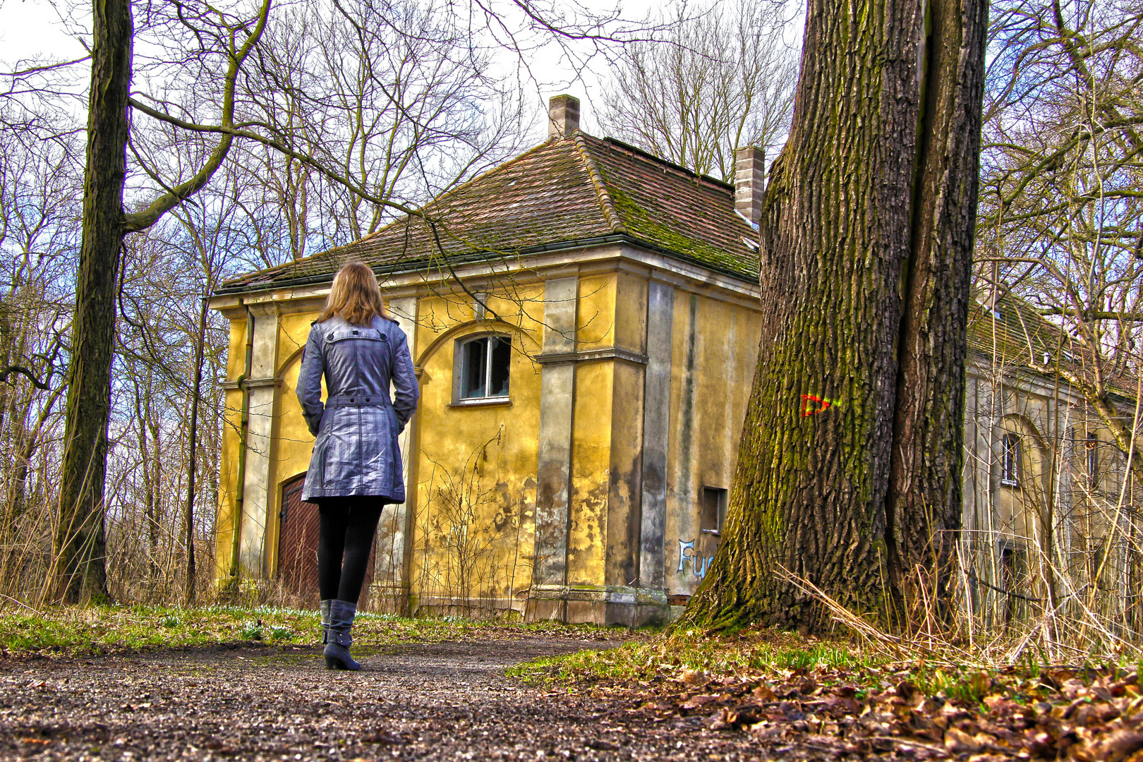 Schloss Schönwölkau mit vivien