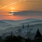 Schloß Schwarzenberg am Morgen