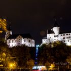 Schloss Schwarzenberg bei Nacht