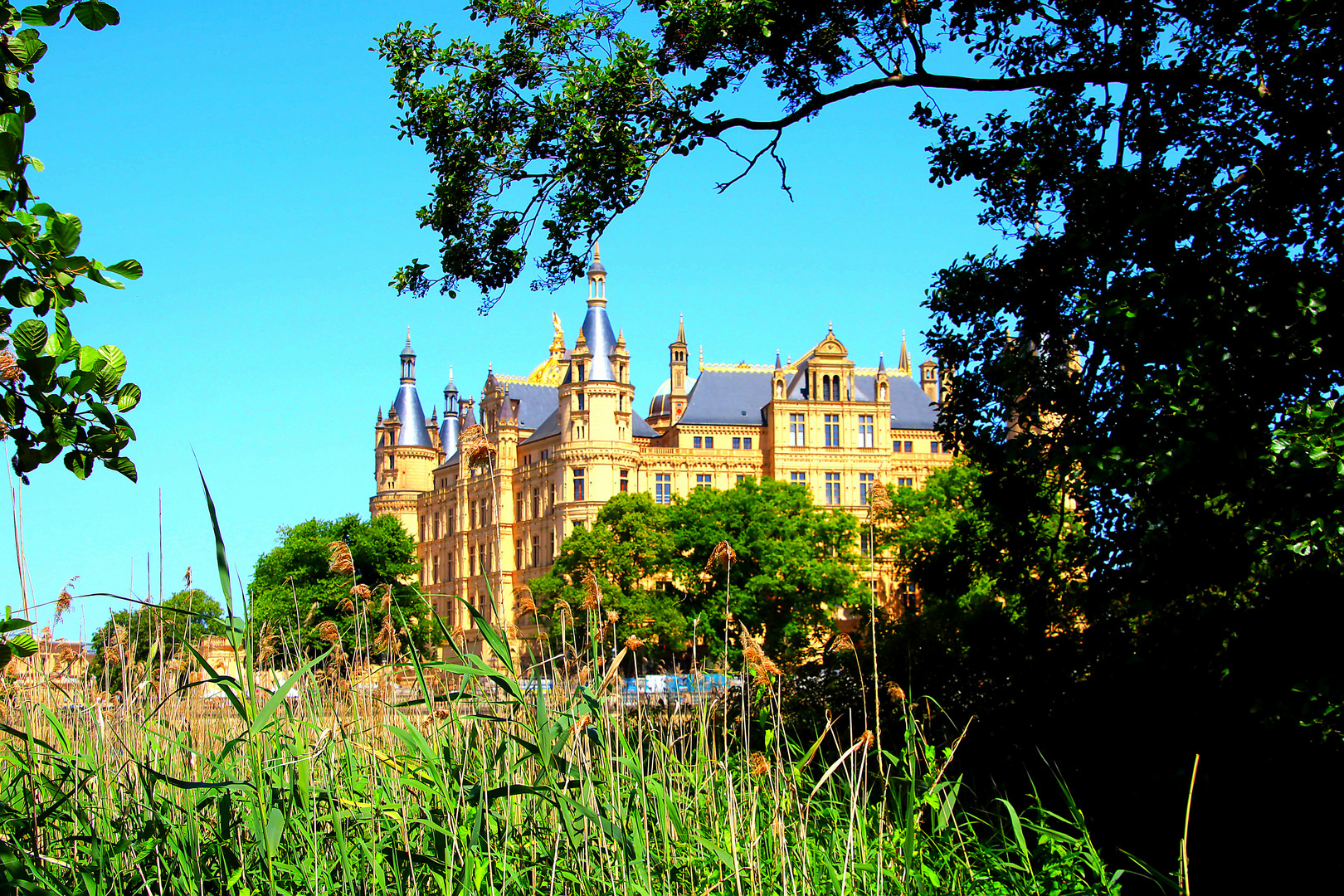 Schloss Schwerin, der etwas andere Blick