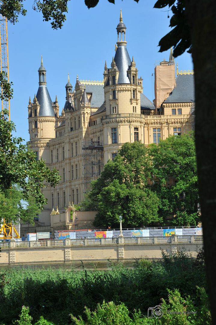 Schloss Schwerin - Farbe -DSB_1149