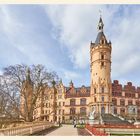 Schloss Schwerin - Gartenseite