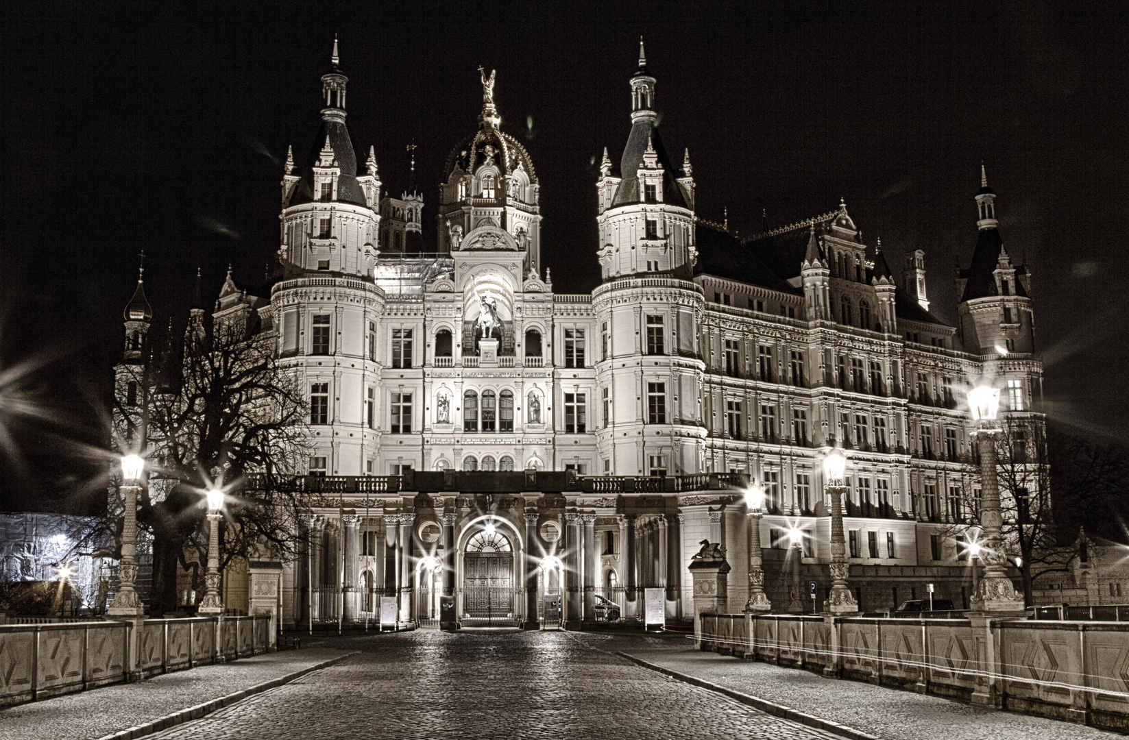 Schloss Schwerin im März 2014