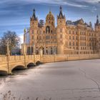 Schloss Schwerin im Winter