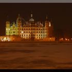 Schloss Schwerin im Wintertraum