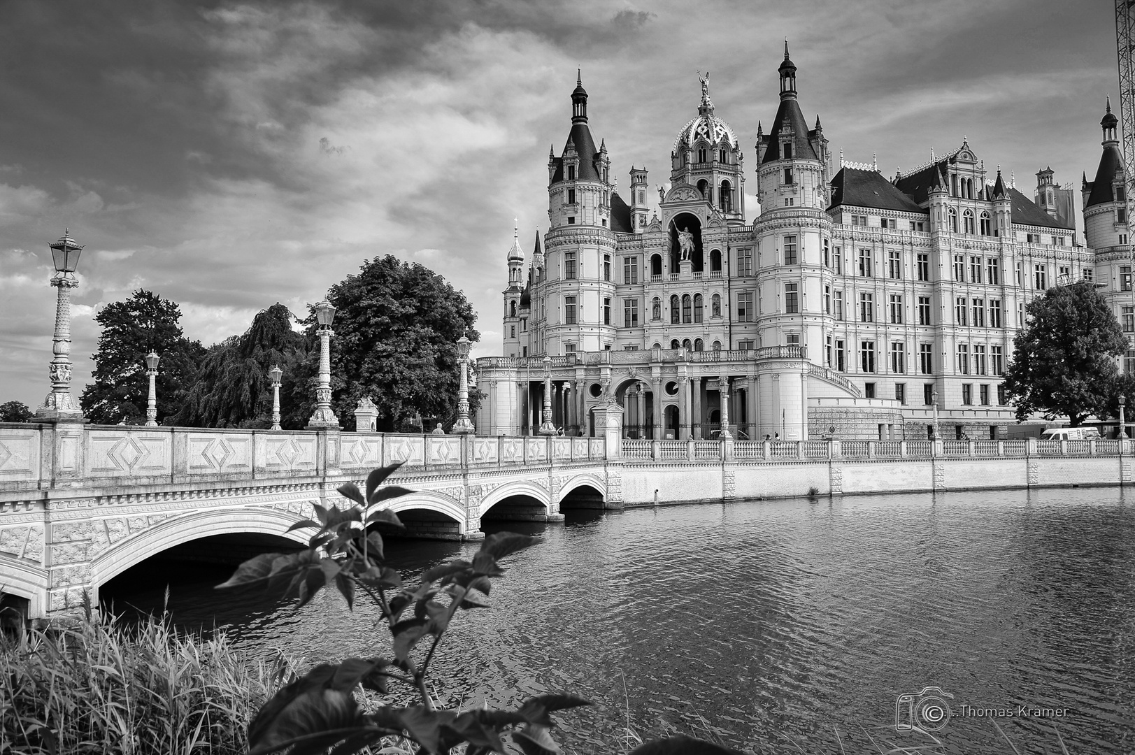 Schloss Schwerin ohne Baukrähne - SW -DSB_1204-2