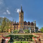 Schloss Schwerin (Rückansicht)