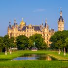 Schloss Schwerin vom Park aus