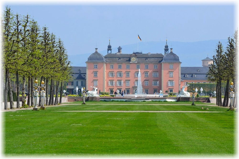 Schloss Schwetzingen - Gartenseite