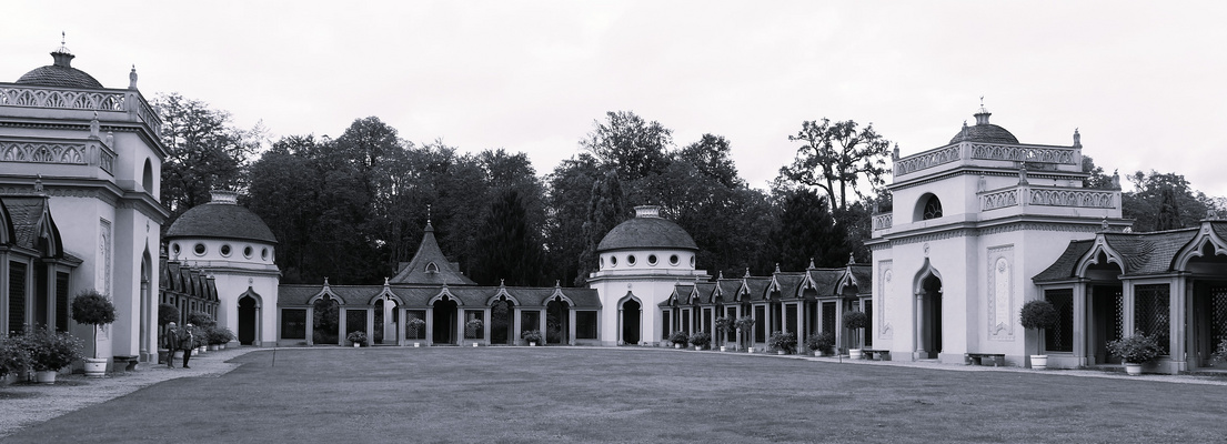 Schloss Schwetzingen Moscheehof