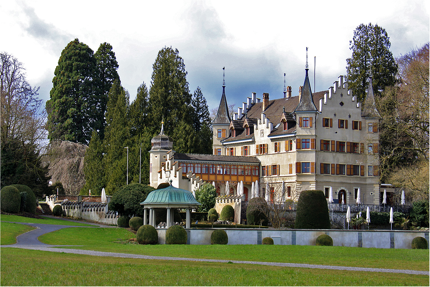 Schloss Seeburg Foto & Bild park, schloss, architektur Bilder auf