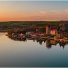 Schloss Seeburg am Abend