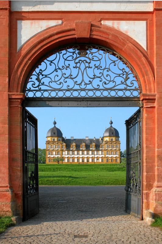 Schloß Seehof am Morgen (2)